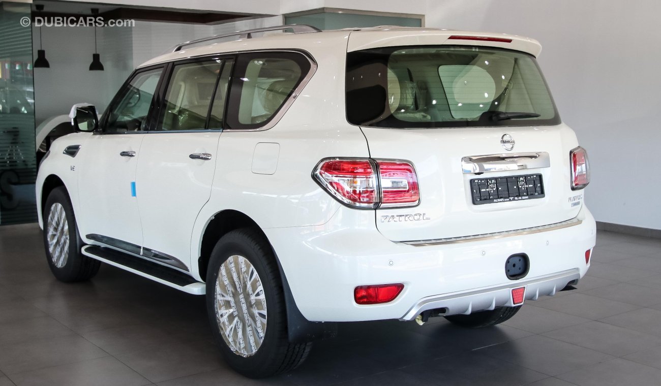 Nissan Patrol Platinum LEالسعر شامل الضريبة