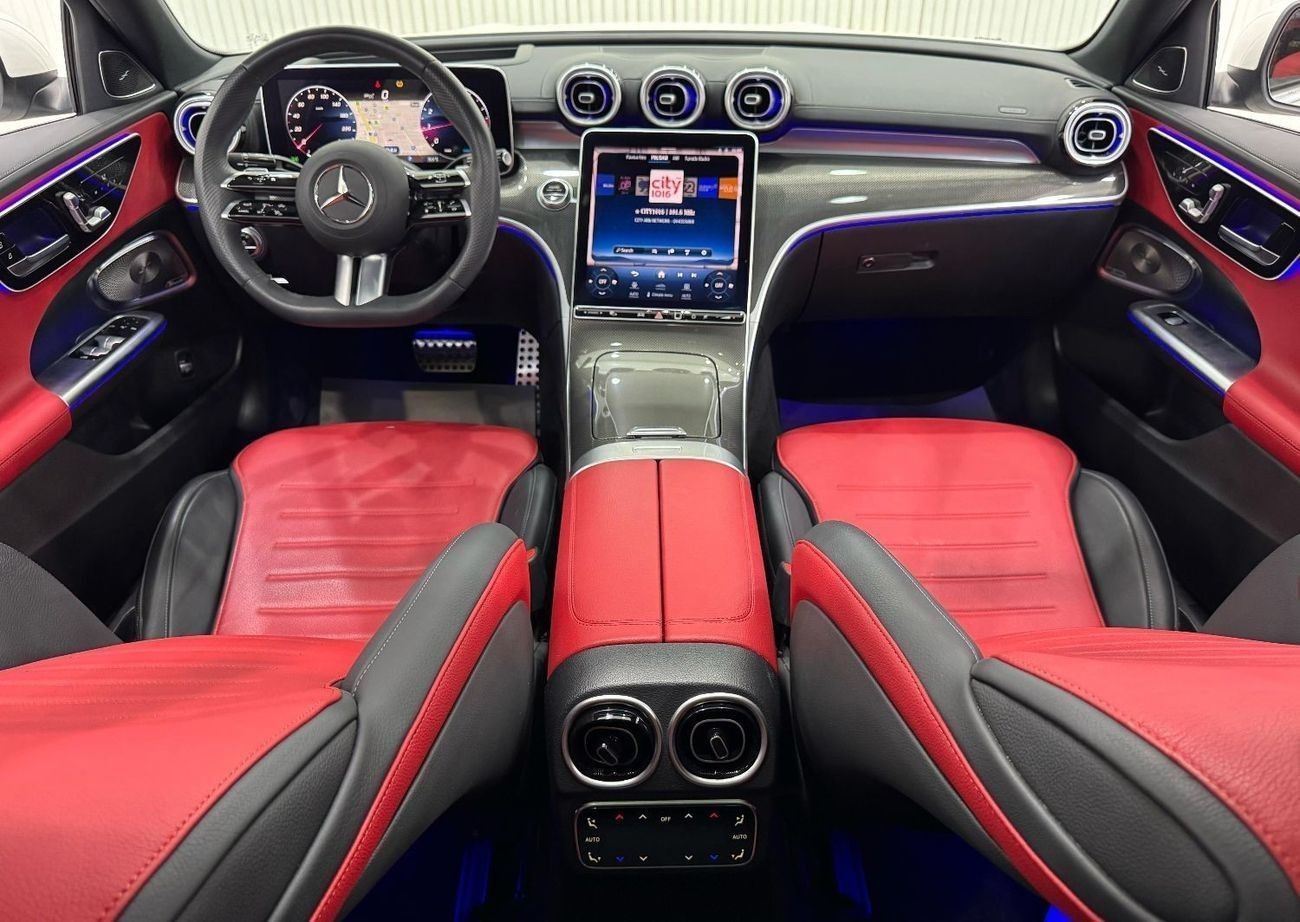 مرسيدس بنز C 200 Premium 2.0L 2024 Mercedes Benz C200 AMG, 2 Years Mercedes Warranty, Very Low Kms, GCC