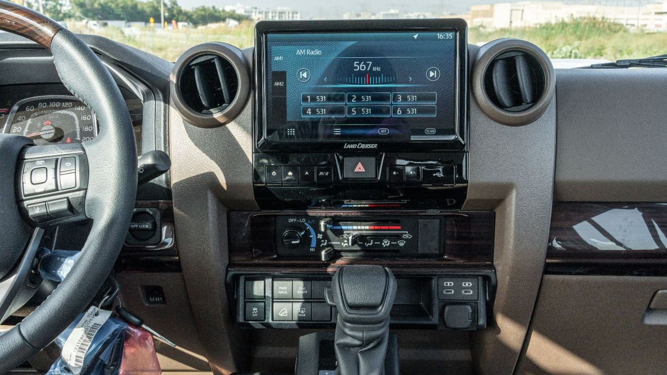 Toyota Land Cruiser 70 2026 Toyota Land Cruiser LC76 4.0L AT Petrol (Black-Brown) Mid Option