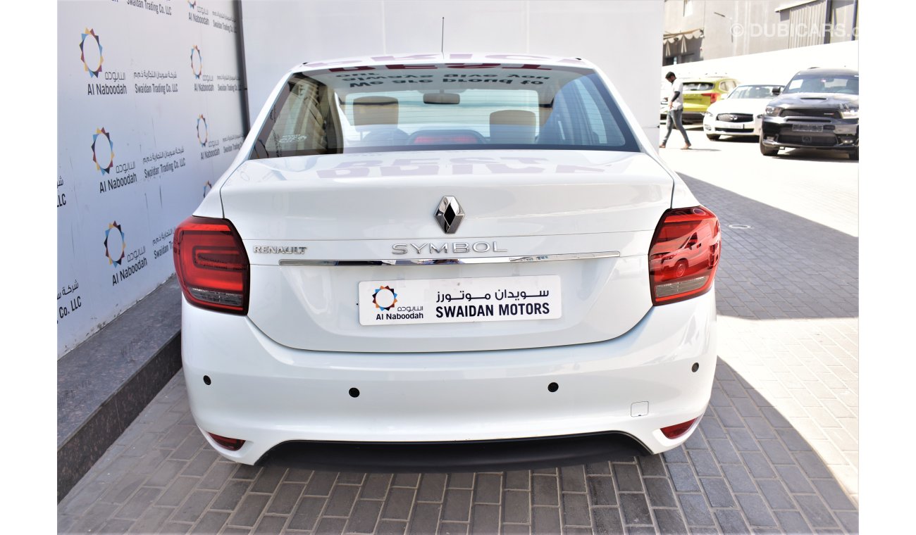 رينو سيمبول AED 644 PM | 0% DP | 1.6L SE GCC DEALER WARRANTY