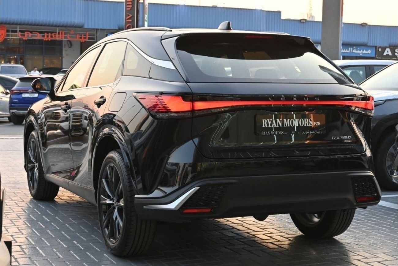 لكزس RX 350 Lexus RX350 F-Sport , Mark Levinson Speakers, 2.4L, 4-cylinder, Turbo, AWD , Model 2024, Color Black