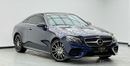 مرسيدس بنز E 400 كوبيه 2018 Mercedes Benz E400 4Matic, Service History, Fully Loaded, Excellent Condition, GCC