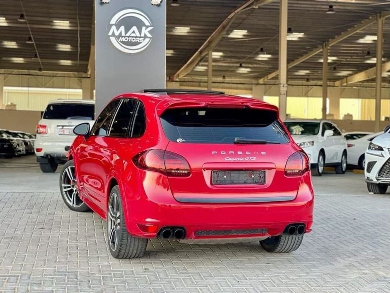 Porsche Cayenne GTS 4.8L GTS / قابل للتصدير الى سوريا /  GCC / ORIGINAL PAINT / NO ACCIDENTS / ACTIVE EXHAUST