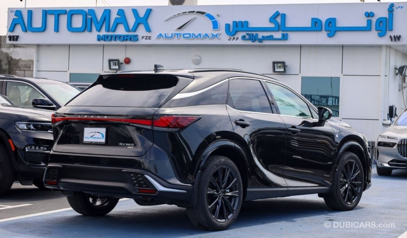 Lexus RX350 F Sport 2 , 2.4L AWD , 2023 Без пробега , (ТОЛЬКО НА ЭКСПОРТ)