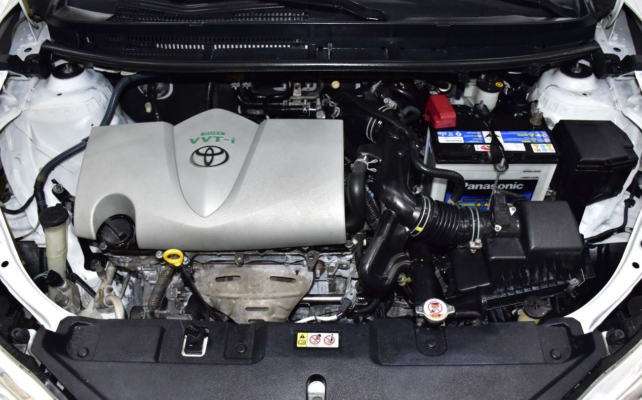 تويوتا يارس EXCELLENT DEAL for our Toyota Yaris SE ( 2018 Model ) in White Color GCC Specs