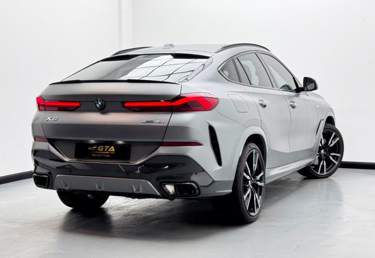 BMW X6 XDRIVE40I M SPORT 2024 BMW X6 xDrive40i M-Sport, 6/2029 BMW Warranty And Service Pack, BMW Service H