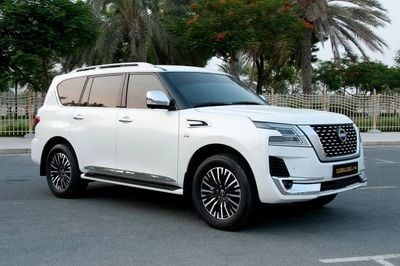 Nissan Patrol LE PLATINUM CITY | GCC Specs | Dealer Warranty And Service Contract