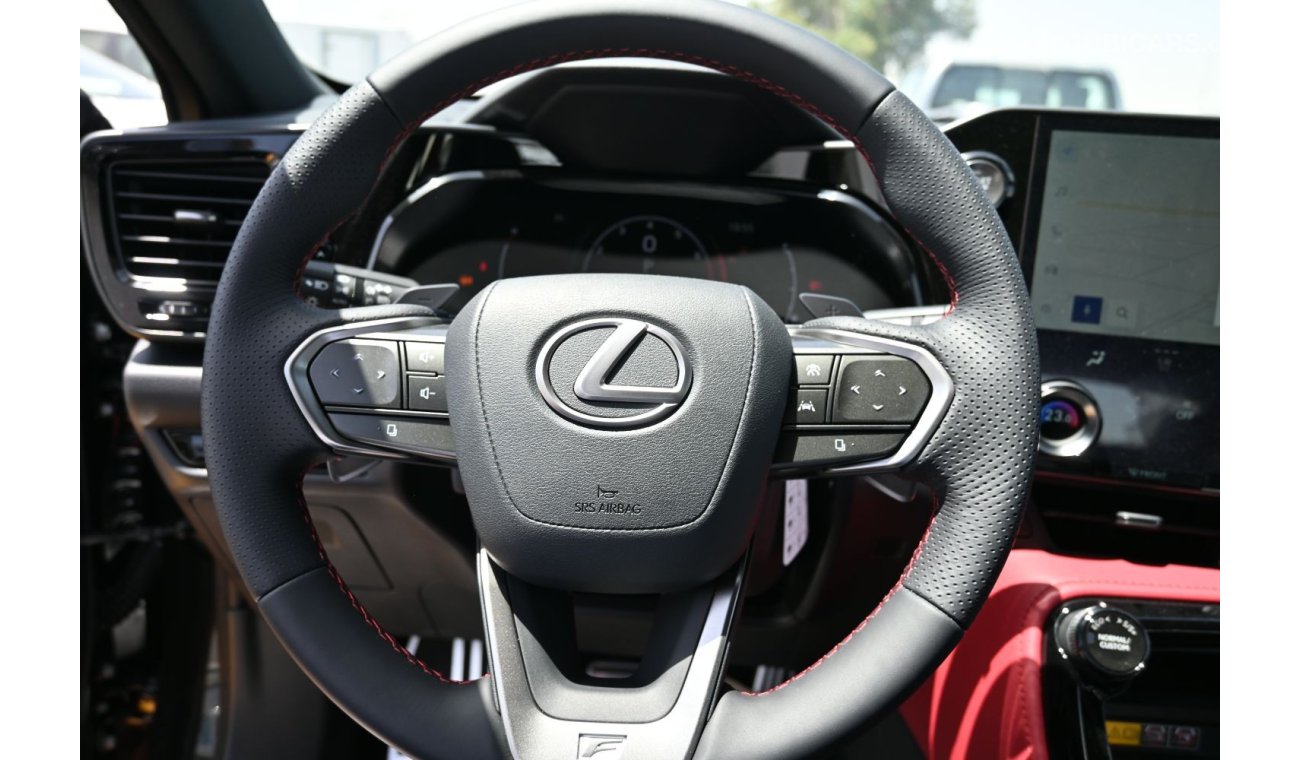 لكزس NX350 LEXUS NX350 F Sport (TAZ A25) 2.4L CUV AWD 5 أبواب ، 360 كاميرا ، رادار ، مغادرة المسار ، مثبت السرع