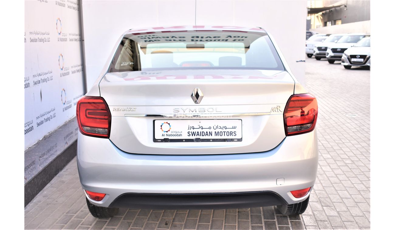 Renault Symbol AED 742 PM | 1.6L PE GCC WARRANTY