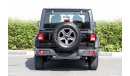 Jeep Wrangler GCC - ASSIST AND FACILITY IN DOWN PAYMENT - 2530 AED/MONTHLY - UNDER AL FUTTAIM WARRANTY