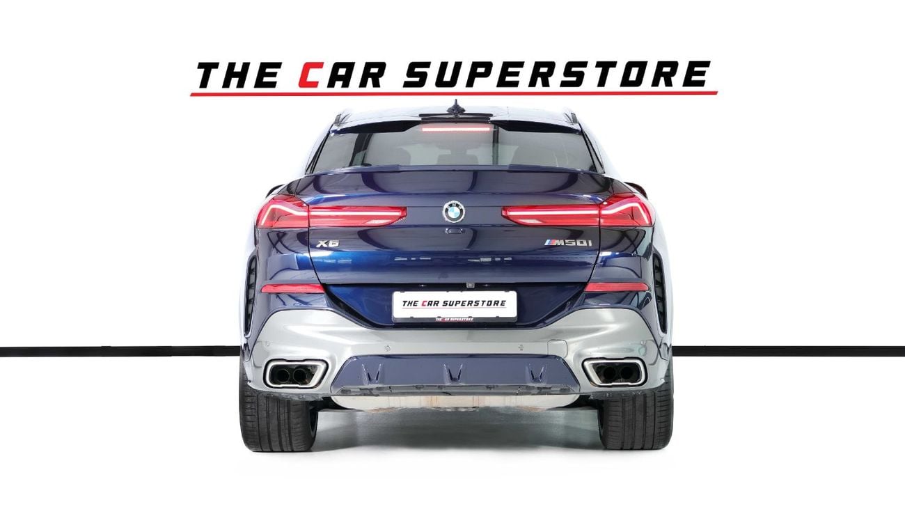 BMW X6 M50i 4.4L GCC-High Specifications-AGMC Warranty Service contract till 09/2026-M Sport Package