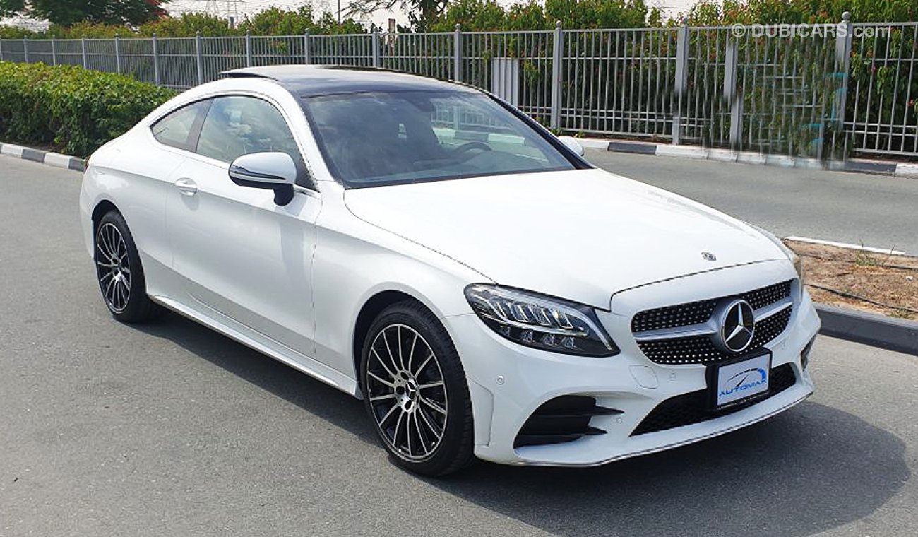 مرسيدس بنز C 300 كوبيه 2019, 2.0L I-4 Turbo, GCC, 0km with 3 Years or 100,000km Warranty