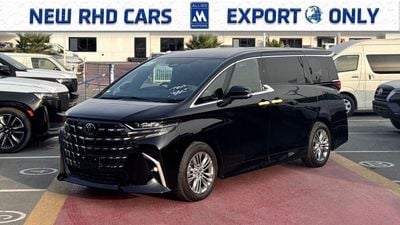 Toyota Alphard 2024 TOYOTA  ALPHARD Z RHD 2.5L 7-SEATS PETROL BRAND NEW 0Km