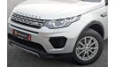 Land Rover Discovery Sport | 1,956 P.M  | 0% Downpayment | Excellent Condition!