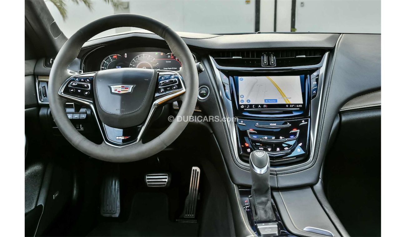 كاديلاك CTS -V 6.2L 640 HP - Sedan - AED 4,485 PM - 0% DP
