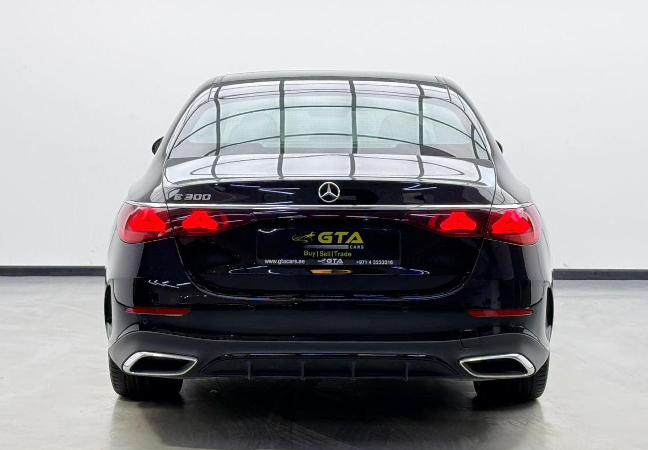 Mercedes Benz E300 2025 Mercedes-Benz E300, 5 Year Mercedes Warranty + Service Contract, Full Mercedes Service History,