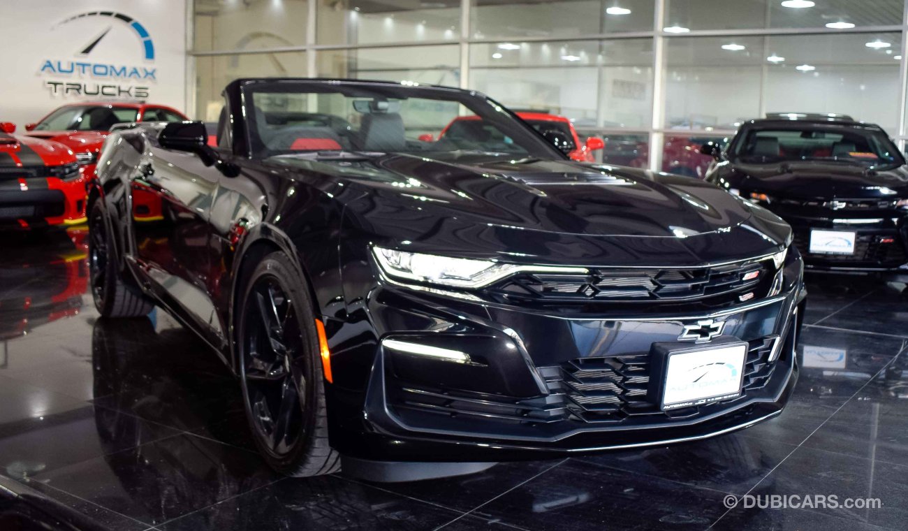 Chevrolet Camaro 2019 2SS Convertible, 6.2 V8 GCC, 0km w/ 3Yrs or 100K km WTY + 50K km Dealer SERV (RAMADAN OFFER)