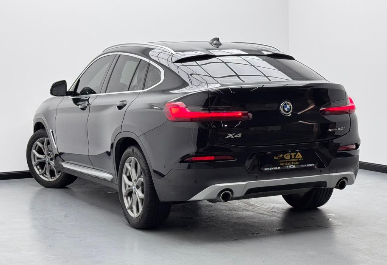 BMW X4 xDrive 30i 2.0L 2021 BMW X4 xDrive30i, BMW Service History, 1 Year Warranty, GCC