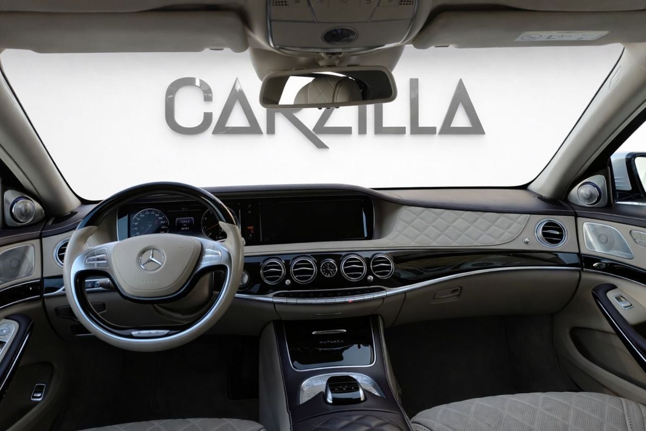 Mercedes Maybach S600 Maybach Mercedes S600 Maybach V12 l GCC l Full Gargash History l Flagship Luxury