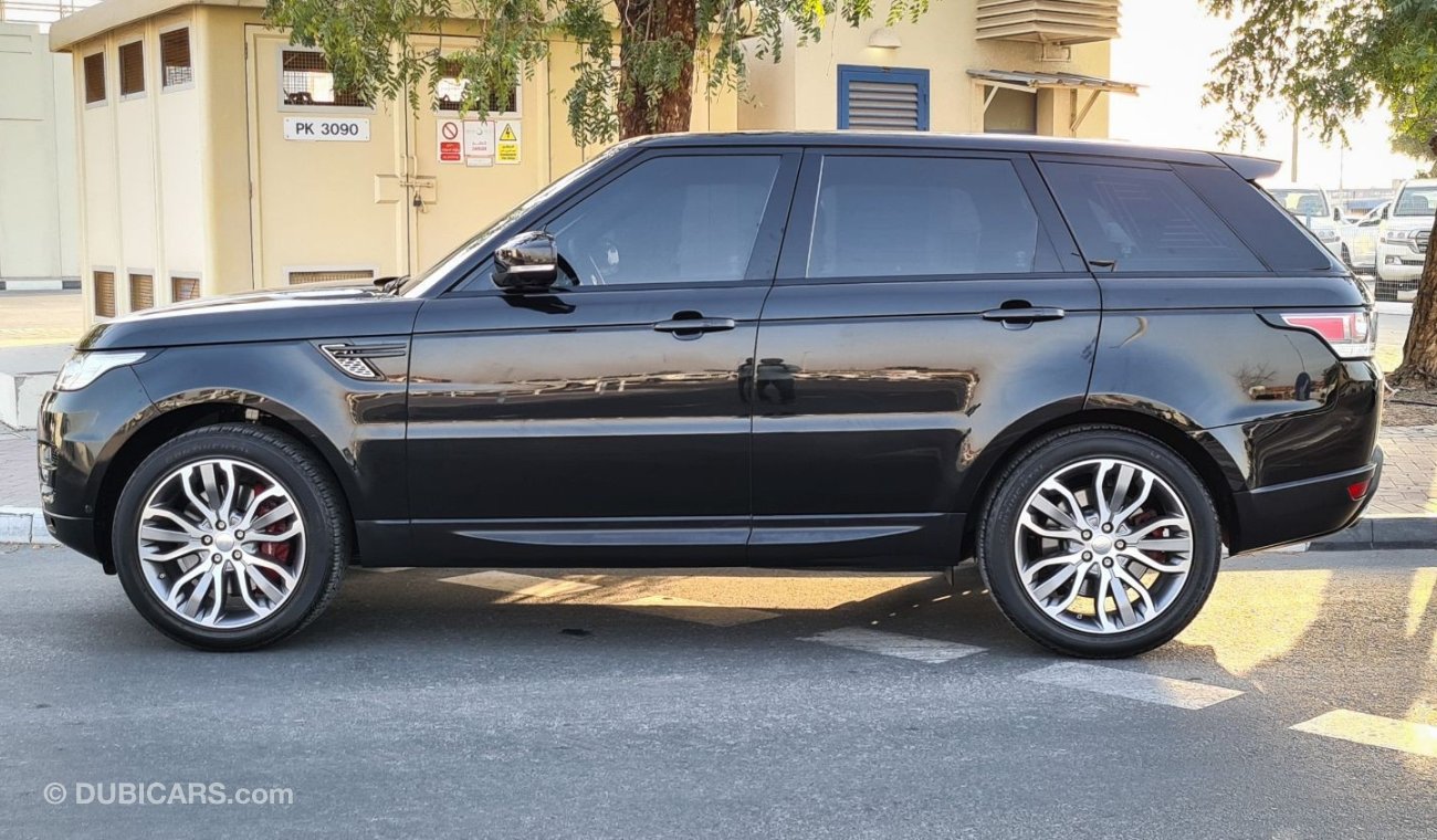 لاند روفر رانج روفر سبورت سوبرتشارج Range Rover Sport Supercharged Dynamic V8 2014 Full Service History GCC