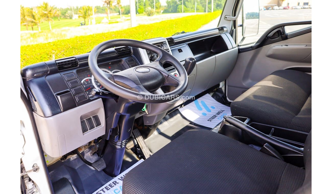 Mitsubishi Fuso Canter Fuso 2017 Original Cargo Body Utility Truck - GCC Specs - Like New Condition