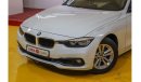 بي أم دبليو 318 RESERVED ||| BMW 318i 2017 GCC under Warranty with Flexible Down-Payment.