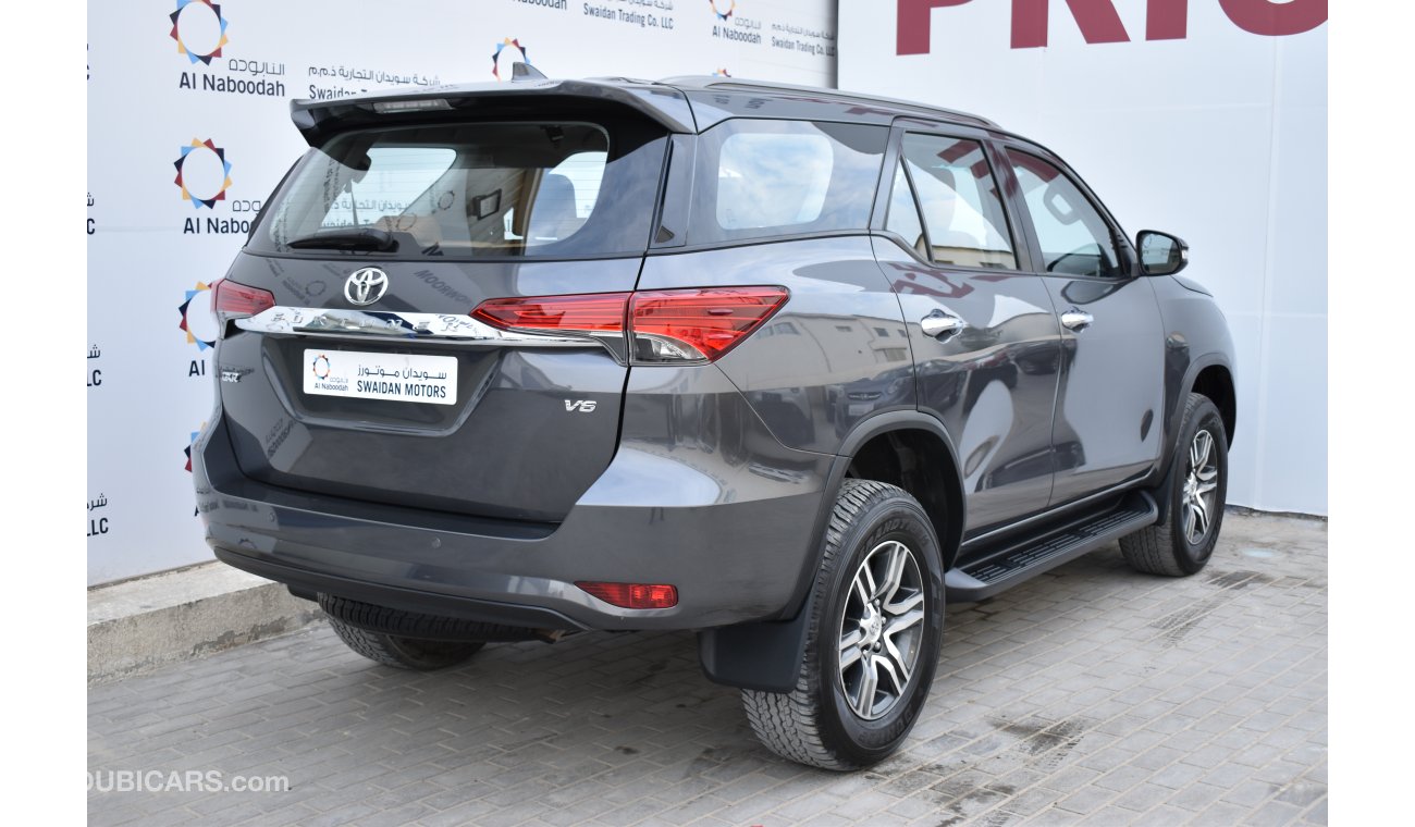 Toyota Fortuner 4.0L V6 AWD 2017 GCC WITH DEALER WARRANTY