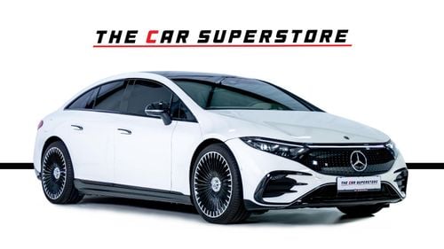 مرسيدس بنز EQS 450+ 450 PLUS-GCC-Gragash Warranty-High Specifications-Night Package-22Inch AMG Rims