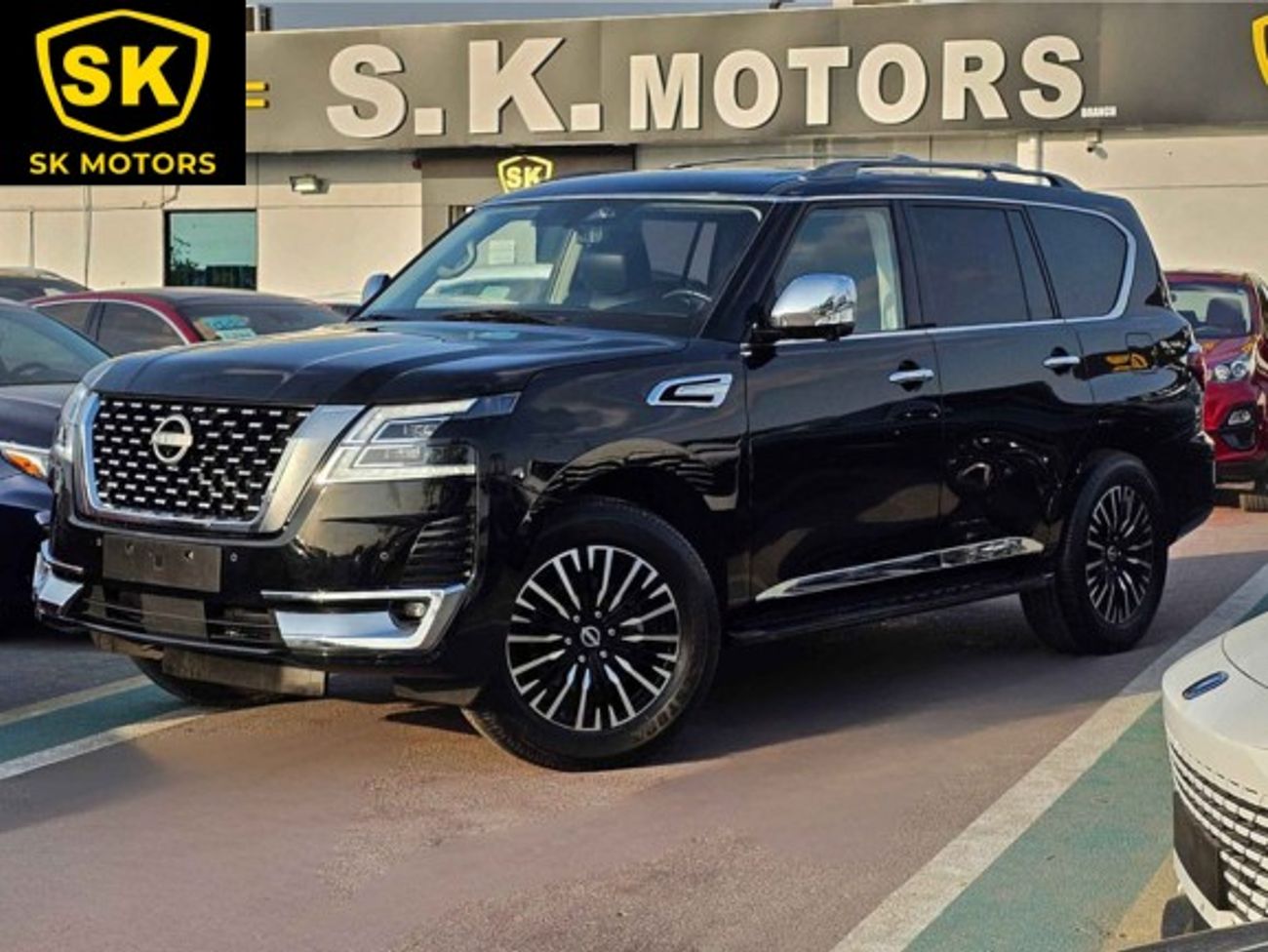 نيسان أرمادا PLATINIUM // 1492 AED Monthly // 5.6L // V8 // FULL OPTION (LOT # 60827)