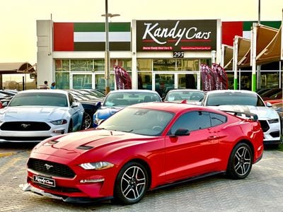 فورد موستانج Ecoboost | Monthly 1100/- | 0% DP | Touch Screen | Blindspot | Fog Lights | # 40427