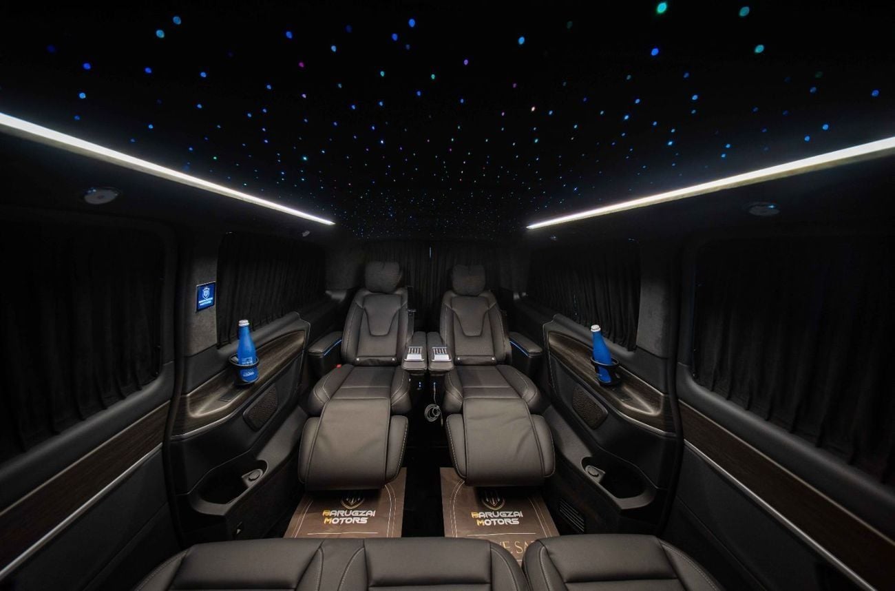 مرسيدس بنز V 300 Built by Barugzai | Agency Warranty | VIP Interior