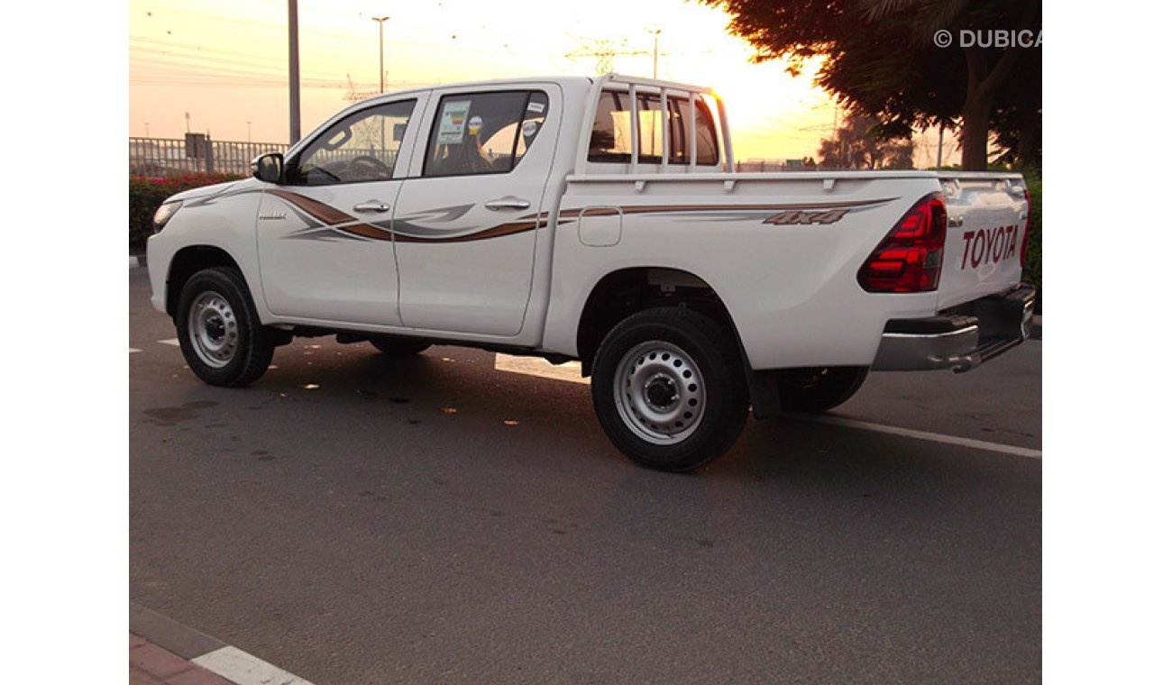 Toyota Hilux 2.4L DIESEL, 4X4 DC DLS, M/T MY17