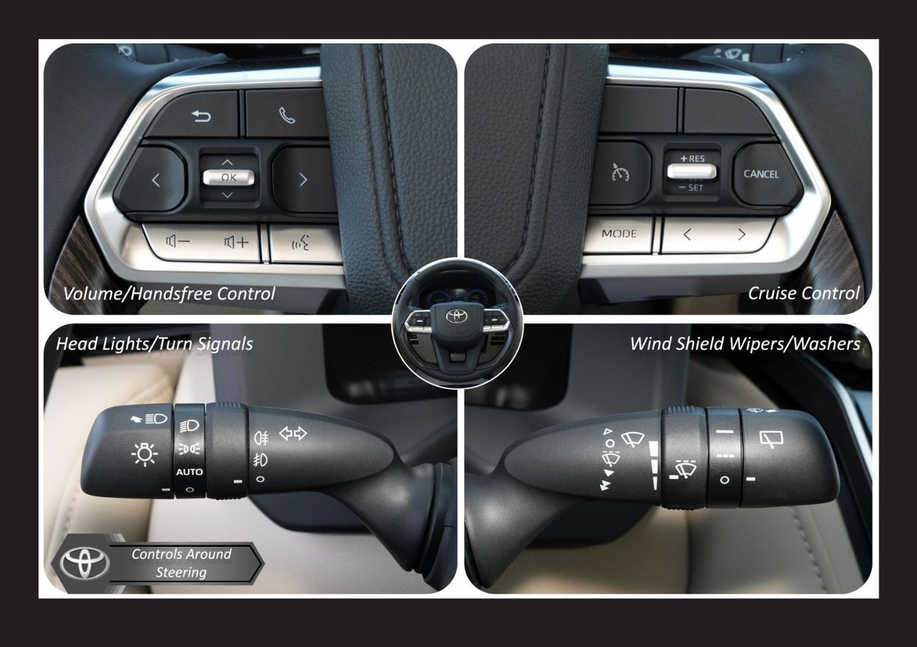 تويوتا لاند كروزر TOYOTA LAND CRUISER LC300 VX 3.5L TWIN TURBO MID A/T PTR 2025 Export Only