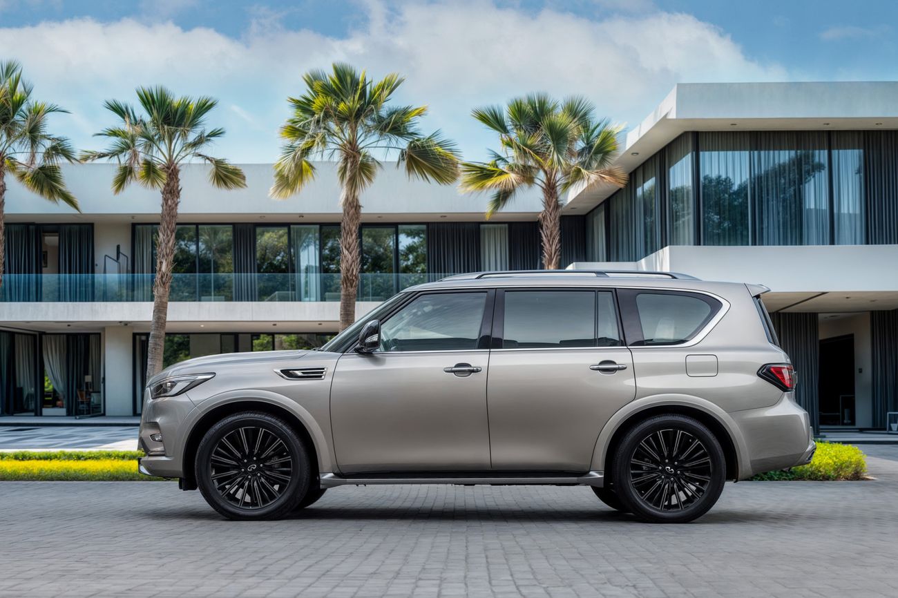 إنفينيتي QX80 QX80 Sensory Proactive | 3,721 P.M | 0% Downpayment | Agency Service Contract + Full History