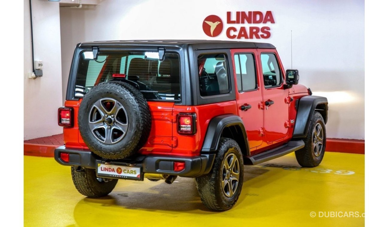 جيب رانجلر RESERVED ||| Jeep Wrangler Sport Unlimited 2018 GCC under Warranty with Flexible Down-Payment.