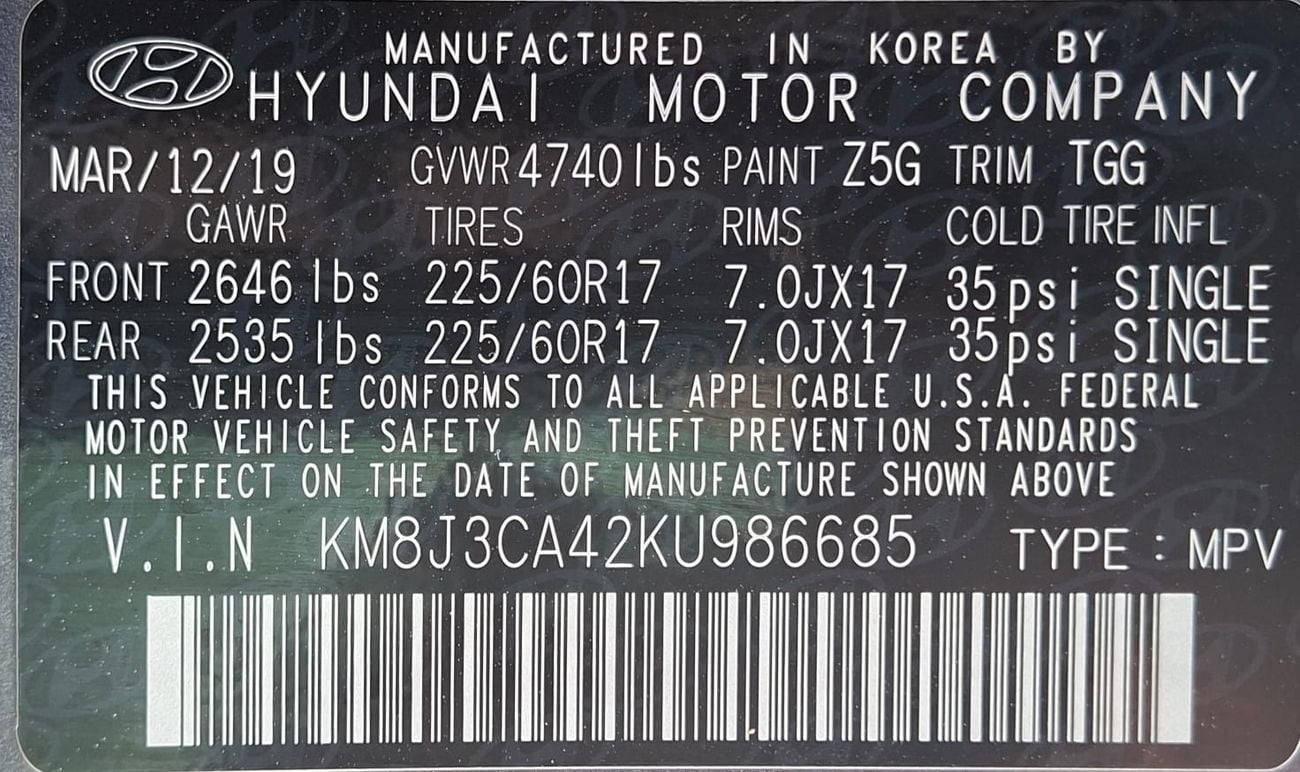 Hyundai Tucson GL MID