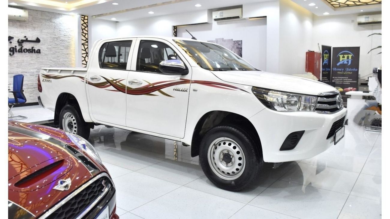 Toyota Hilux EXCELLENT DEAL for our Toyota Hilux 2.7 VVT-i ( 2021 Model ) in White Color GCC Specs