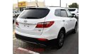 Hyundai Santa Fe WHITE 2015 GCC PANORAMA LETHER NO PAIN NO ACCIDENT PERFECT