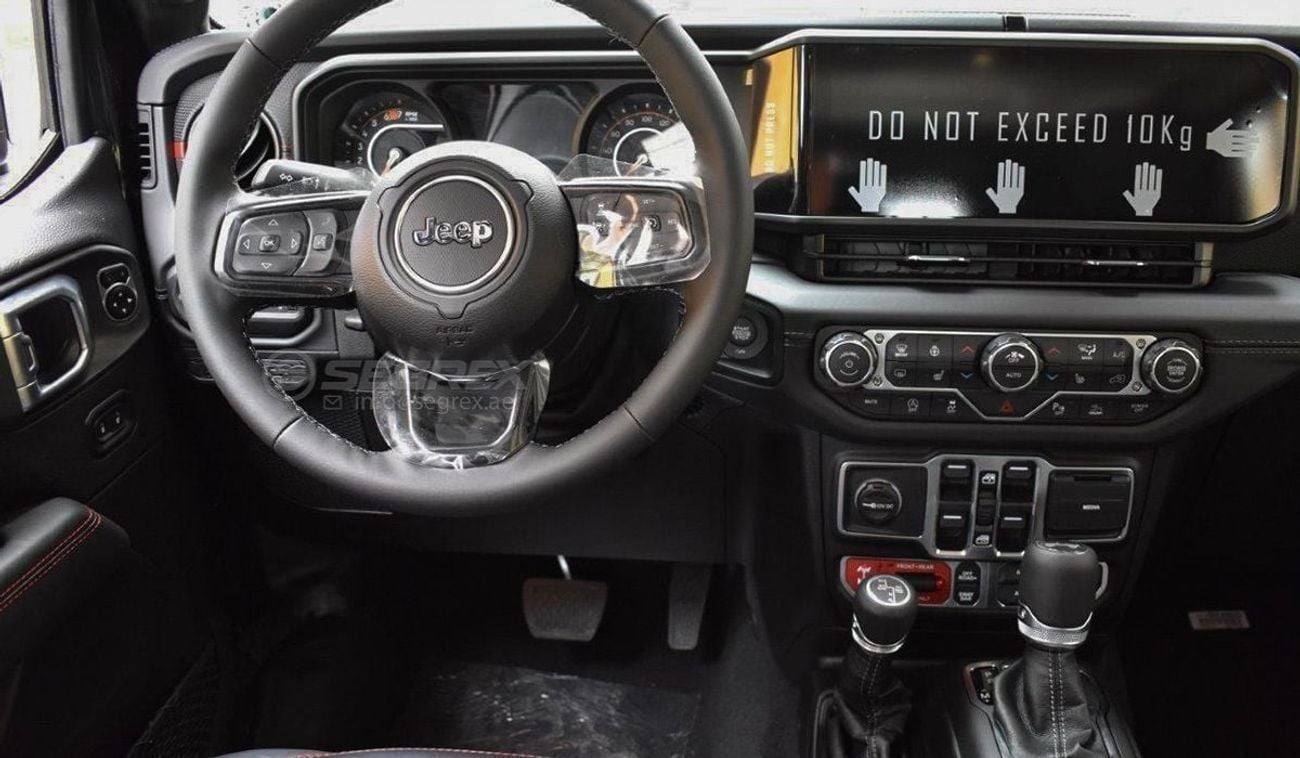 Jeep Wrangler RUBICON 4-Door 2.0L petrol 4WD 8 Speed Automatic | 2026 Model | For Export