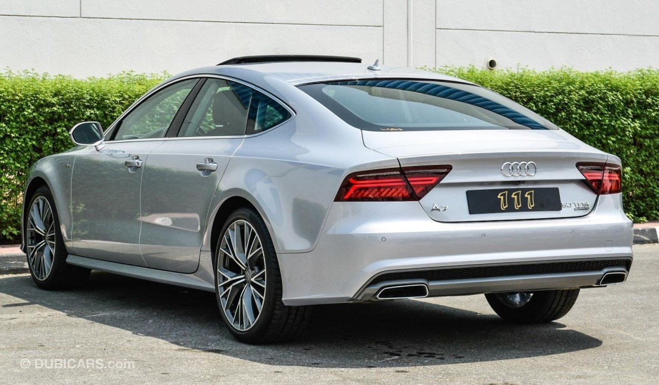 أودي A7 Sline / 3.0L-V6 / 50TFSI Quattro / GCC Specifications