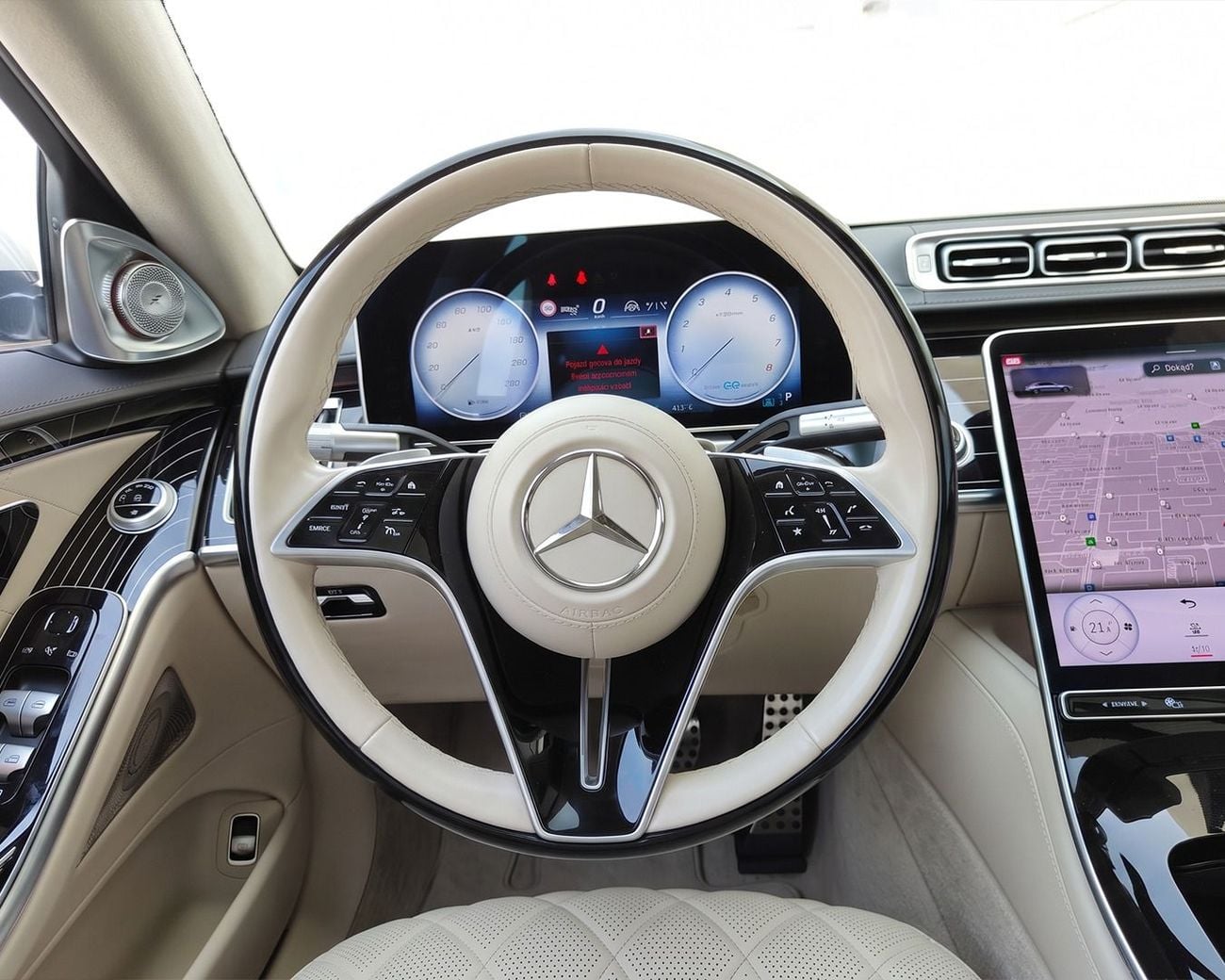 Mercedes Benz S 580 4MATIC 2022 | 1 Key | AED 4,786 / Monthly