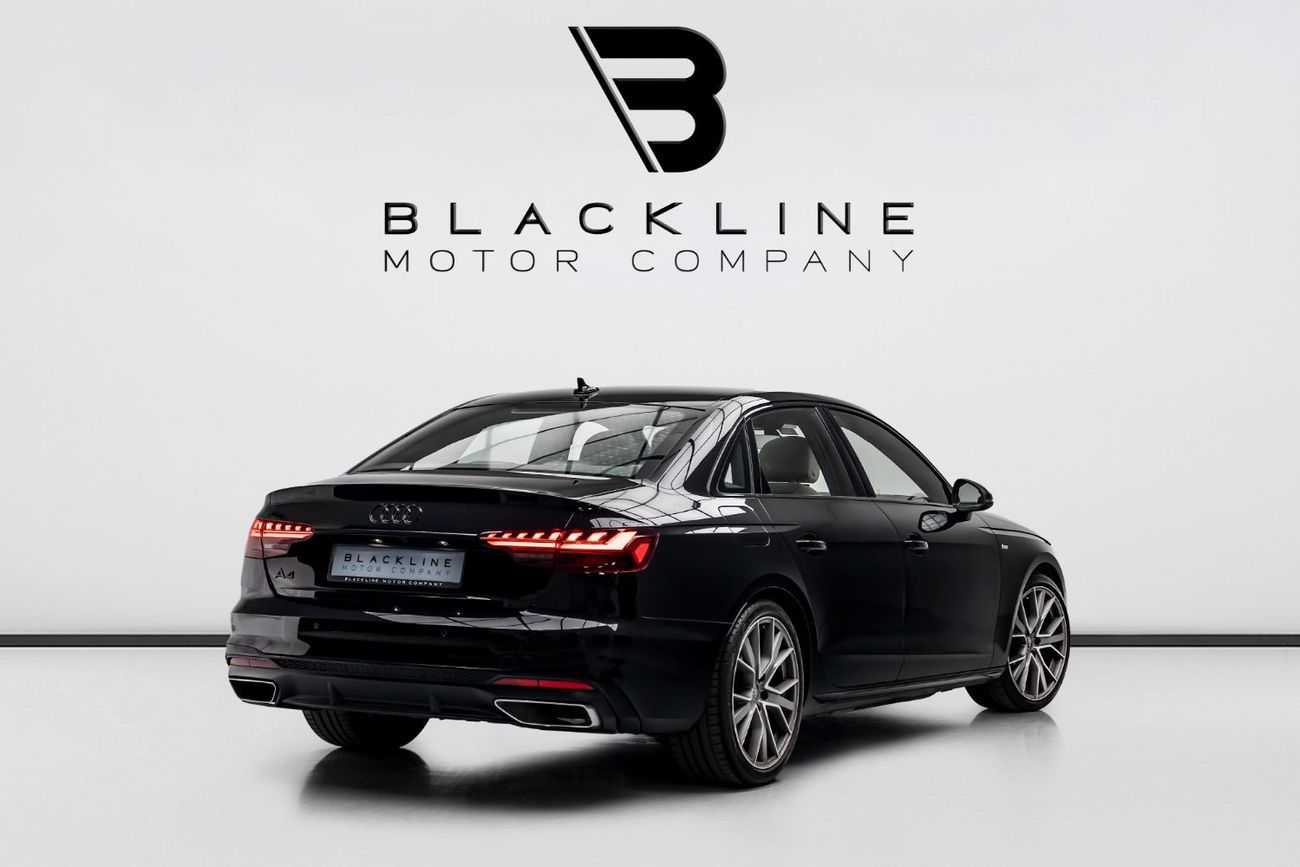 Audi A4 35 TFSI S Line 1.4L 2023 Audi A4 35 TFSI, 2028 Audi Warranty + Service Contract, Low KMs, GCC