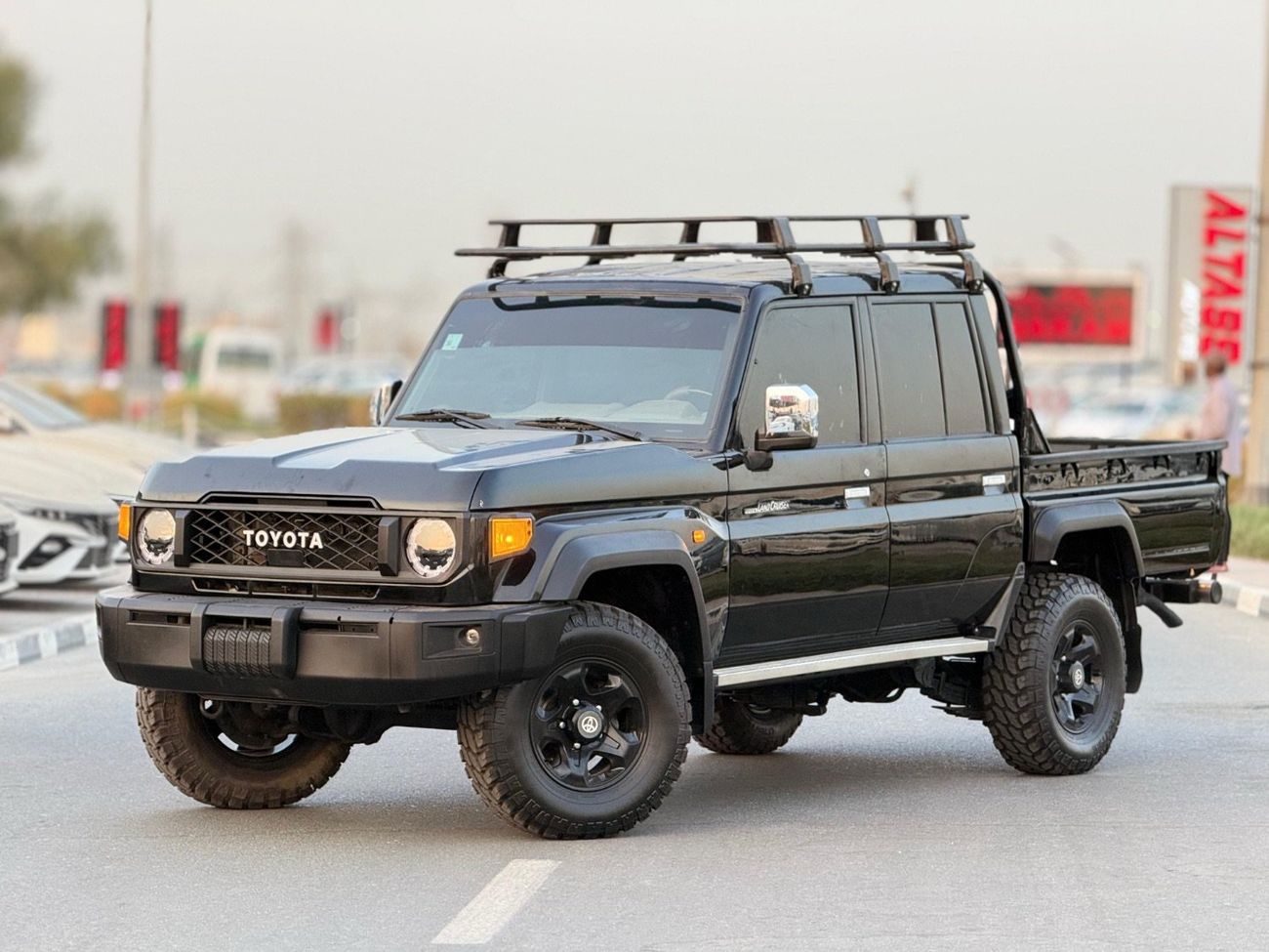 تويوتا لاند كروزر بيك آب Toyota landcuriser Hardtop 2012 facelifted 2024 V6 gasoline