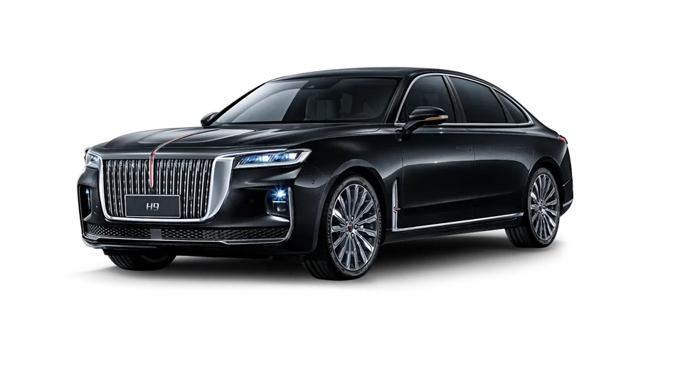HONGQI H9 cover - Front Left Angled