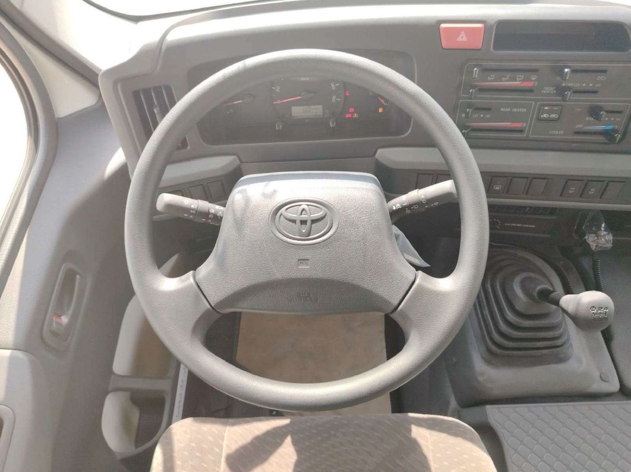 Toyota Coaster 2025 Toyota Coaster High-Roof 23-Seater (2-Point Seatbelts) 4.0L 4-Cyl Turbo Diesel M/T RWD (Auto Cl