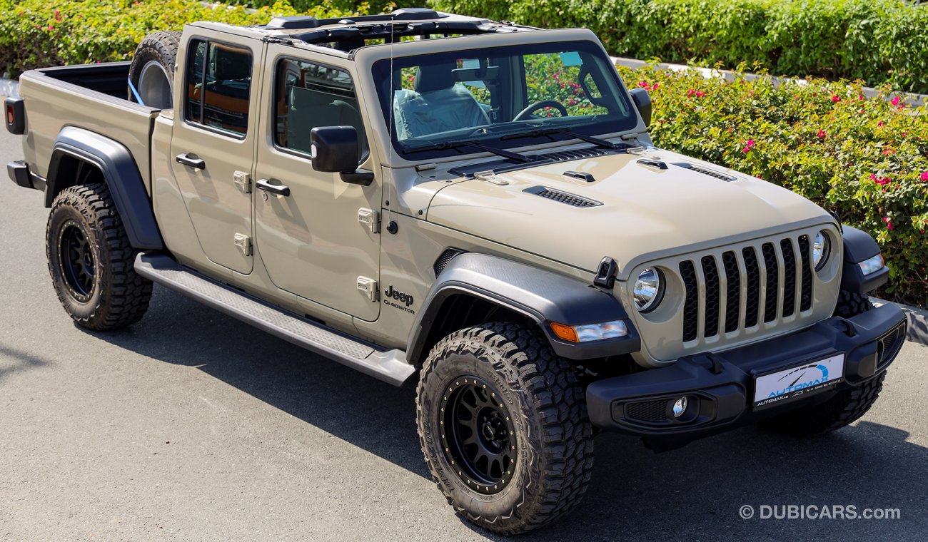 Jeep Gladiator 2020  Sport 4X4, 3.6L V6 GCC, 0km , W/ 5 Yrs or 100K km Warranty @ Trading Enterprises