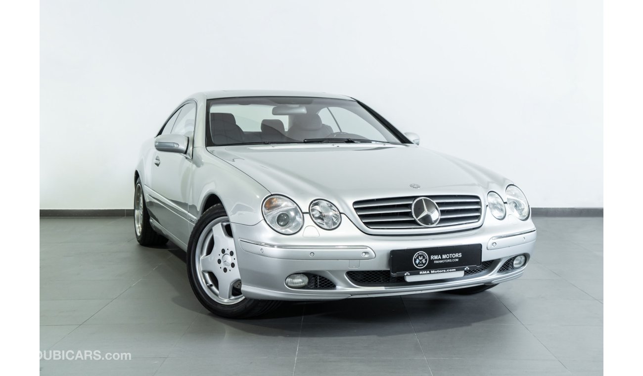 Mercedes-Benz CL 600 2002 Mercedes Benz CL600 V12 AMG Coupe / Full-Service History