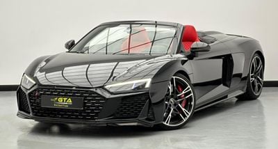 أودي R8 2022 Audi R8 Spyder V10 Performance, Carbon Kit, 1 Year Warranty Unlimited, Excellent Condition