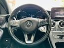 Mercedes-Benz C 300 Luxury AED 1040 PM | Mercedes C300 AMG 2018 | No Accident History | Well Maintained