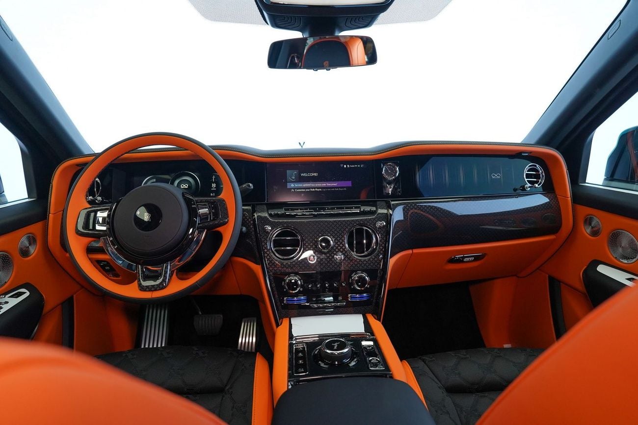 رولز رويس كولينان BLACK BADGE | DUALITY SEATS | CURTAINS